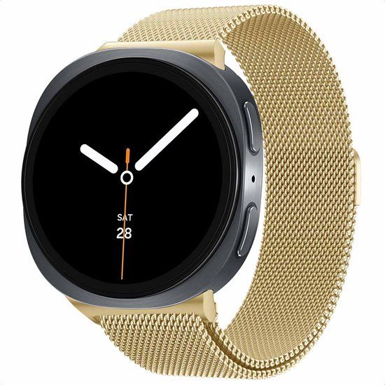 imoshion Milanees magnetisch bandje voor de Samsung Galaxy Watch 8 (40/44mm) / Classic (46mm) - Goud