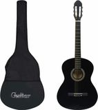 vidaXL - Guitare - classique - débutant - avec - housse - 4/4 - 39" - noir