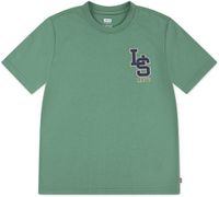 Levi's Kids Streamline Monogram T-shirt Manches Courtes Vert 16 Ans Garçon