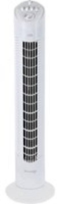 JAP JAP Quebec - Stille torenventilator - Ventilator staand - 76 cm - Oscillerende kolomventilator - Timer - Wit