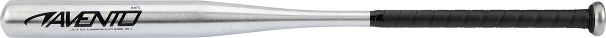 Avento Honkbalknuppel Aluminium - 73 cm - Zilver