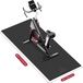 StarTech Fitnessapparatuur Beschermingsmat - 6 mm PVC Trainingsmat - Antislip - Geluidsdempend - Vochtbestendig - Geschikt voor loopbanden en crosstrainers - 152x76 / 183x92 / 213x92 cm - Zwart