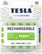 Tesla Batteries Mignon AA Akkus, rechargeable, 4 pieces, blister pack