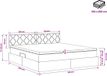 vidaXL Opbergbed met hoofdeinde Donkergroen 160 x 200 cm Fluweel