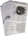 Merkloos vetvrij papier krant opdruk 27x42cm (500 vel)