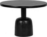 LABEL51 Wink Bijzettafel - Zwart - Metaal - 50 cm