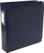 We R Makers Classic leather Album - 27.9x21.6cm Navy Blauw