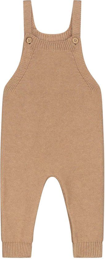 Prénatal newborn tuinbroek Pure - Bruin - Maat 50
