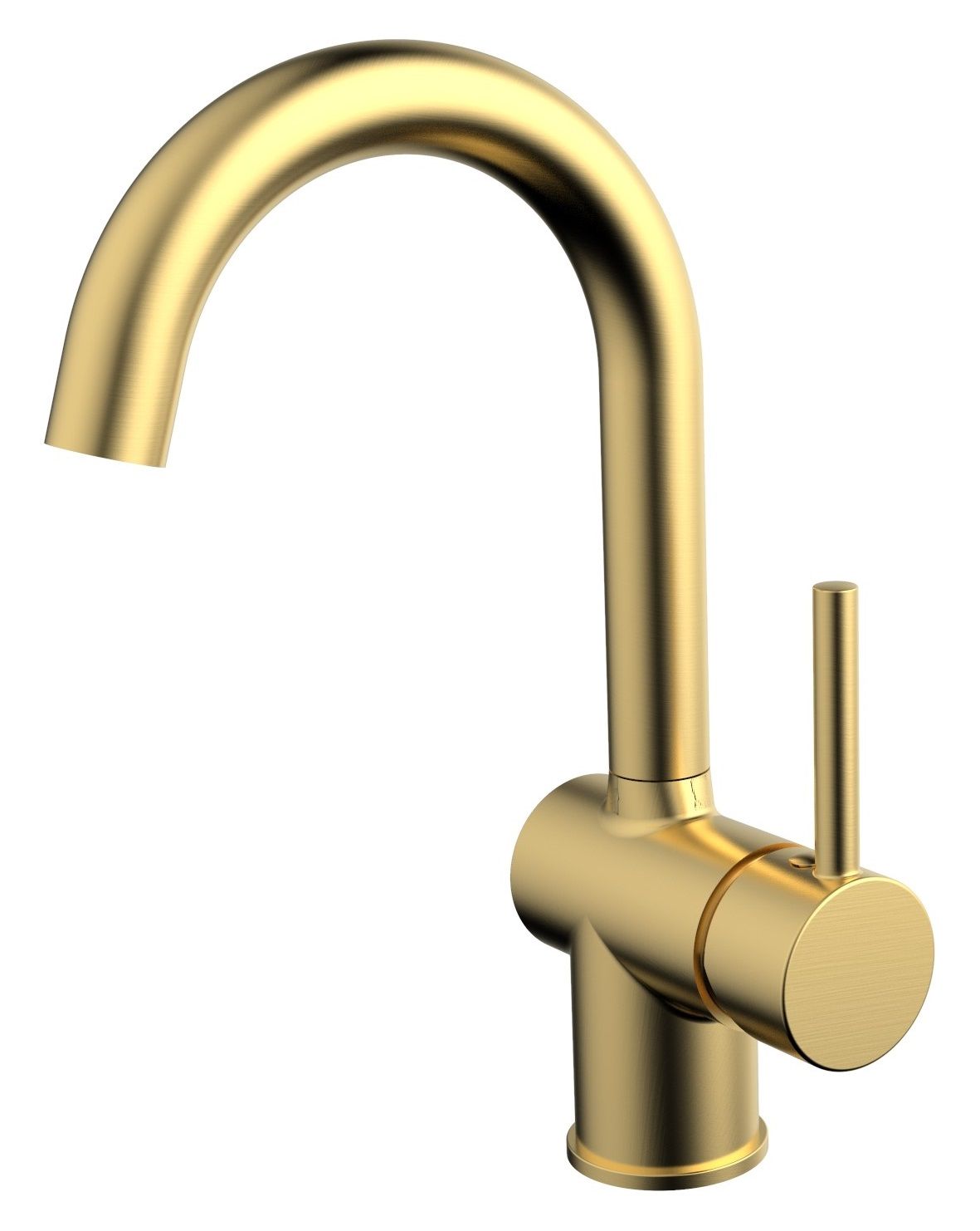 Best Design Nancy Ansbach Wastafelmengkraan Mat Goud - Messing - 8719323067189