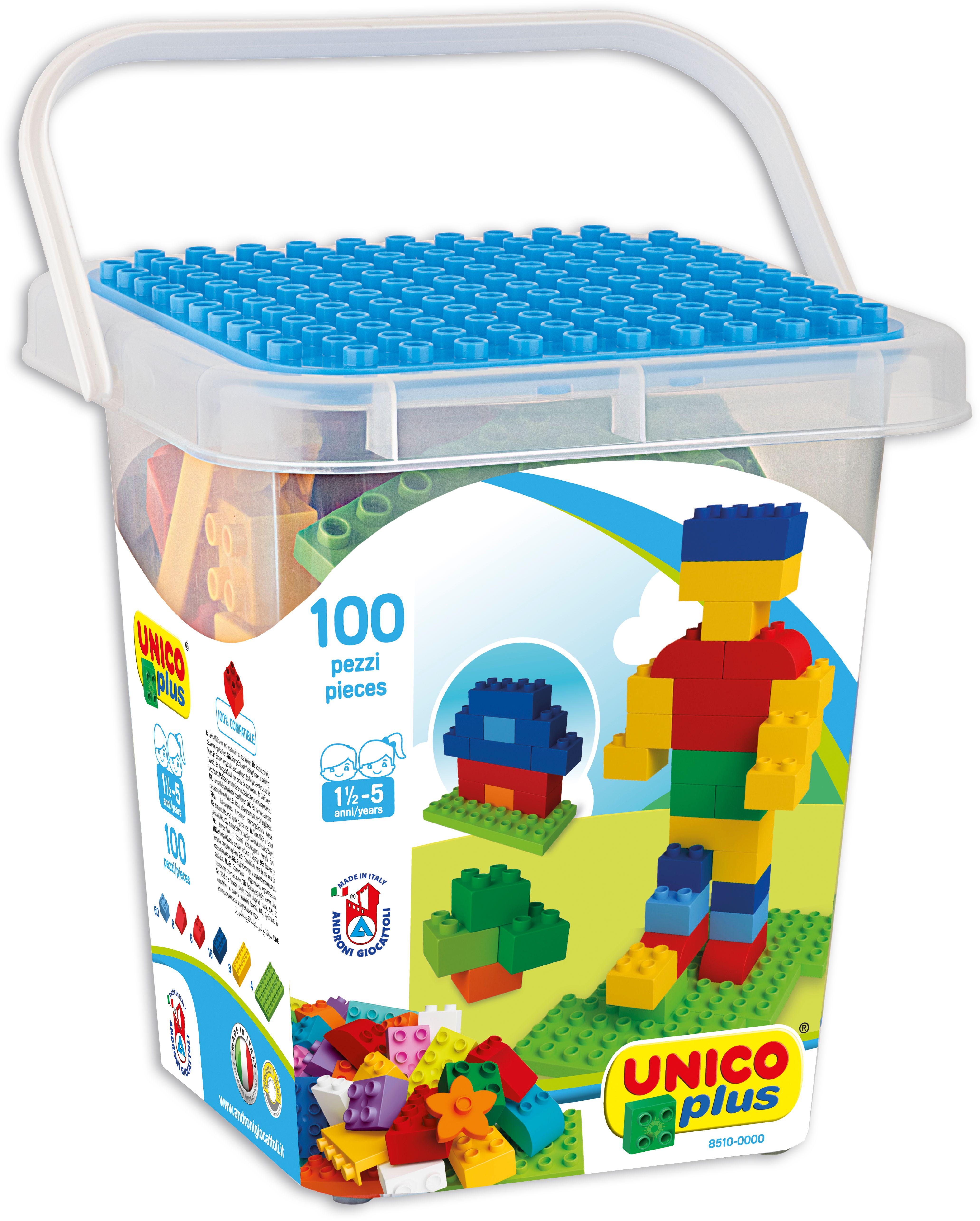 Androni Unico Plus - Speelgoedblokken - Kunststof - Multi - 1-5 jaar