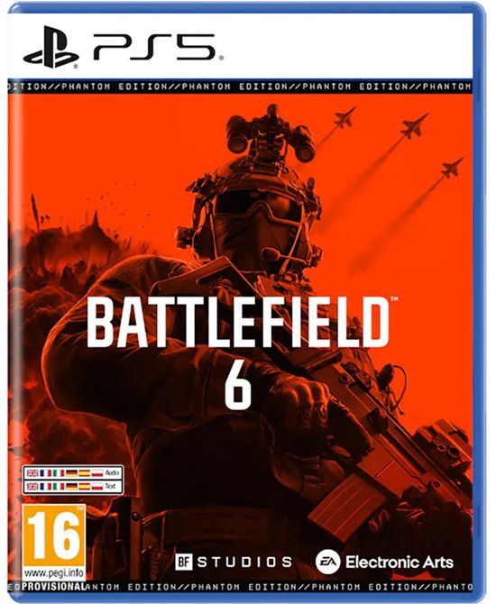 Electronic Arts Battlefield 6 - Phantom Edition - PS5 - Blu-ray - Shooter - 16+