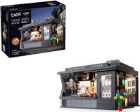 Jamara Constructiespeelgoed - CaDA Bricks - Koffiehuis met LED - 768-delig