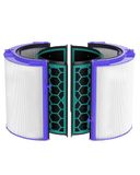 Future Way True HEPA Filter Vervanging voor Dyson TP04/HP04/DP04 Luchtreiniger, 360 Combi Glas Koolstoffilter
