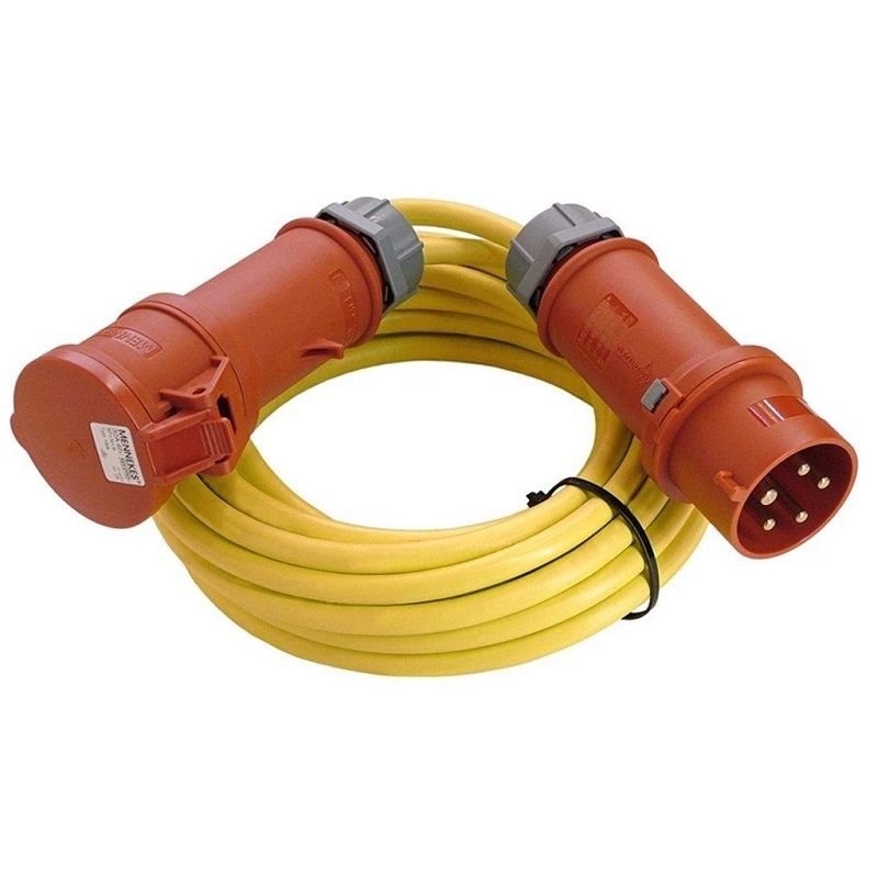AS-Schwabe 400 V, 5 x 2.5 mm2 10 meter Verlengkabel - 4011160607134