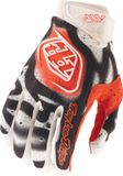 Troy Lee Designs Air Membrane Motocrosshandschoenen - Wit/rood - Maat S