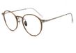Solidchoice - Lunettes rondes classiques pour hommes et femmes en titane