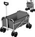 Chariot de courses Bol Trolley - Gris - Pliable - 400L