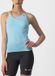 Castelli Fietsshirt mouwloos Dames Blauw Oranje - SOLARIS TOP SKYLIGHT-POP ORANGE - S