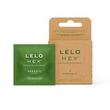 LELO HEX Organic condooms - 54 mm - 3 stuks