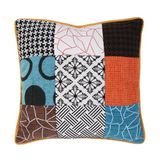 Coussin HOME DECO FACTORY Patchwork Kussen 40x40cm