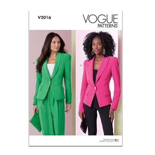 Vogue Patterns Vogue V2016U5 Misses' Jassen U5 (16-18-20-22-24)