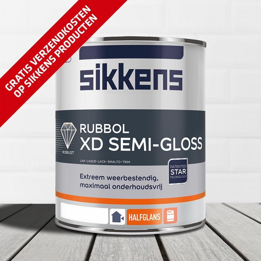 Sikkens XD Semi-Gloss 2 5 liter wit