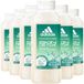 Adidas Shower Gel Active Skin & Mind Skin Detox W - 6 x 400 ml - Voordeelverpakking