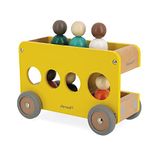 Janod Schoolbus - Massief Hout - Geel - J04635