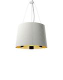 Kartell FL/Y - EASY - E' - GE' Gè/hanglamp, wit/goud