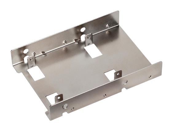 Silverstone SDP08 - Computerkast onderdelen - Zilver