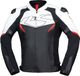 IXS Ace 1.0, veste en cuir, Noir/Blanc/Rouge, S