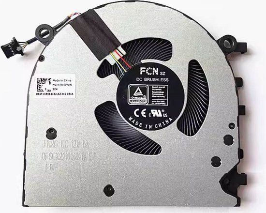 Vervangende CPU / koelventilator voor Lenovo IdeaPad 5 Pro 16IAH7 / 16ACH6 Series - DFSCK220105182H