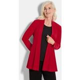 Goldner Jersey-lange jas Licht shirtjackje paars met stretch