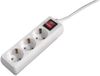 Hama Stekkerdoos, 3 stopcontacten, schakelaar, 1,4 m, wit