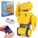 Mould King 13100 bouwdoos: afstandsbedienbare robot, 495 onderdelen – Zelfbalancerende RC robot LON met app en 2,4 GHz afstandsbediening, bouwstenen