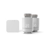 Hama 00176662 Smarte WLAN-Heizungssteuerung, 2x Smartes Heizkörperthermostat + Zentrale Radiatorthermostaat