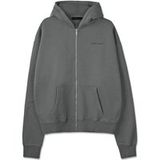 Pegador LOGO OVERSIZED SWEAT JACKET - Heren Hoodie - Grijs - S-XXL