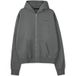 Pegador LOGO OVERSIZED SWEAT JACKET - Heren Hoodie - Grijs - S-XXL