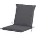 LIVARNO® Coussin pour fauteuil bas « Toronto » (anthracite)