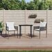 Maison Exclusive - Ensemble de jardin 3 pièces avec coin repas, avec coussins, en polyrotin et acier