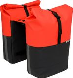 New Looxs Nyborg Double - Double Pannier - E-bike Compatible - MIK Adapter - 34L - Black/Red