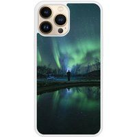 Apple iPhone 13 Aurores boreales Verstevigd hoesje met sublimatie bedrukking
