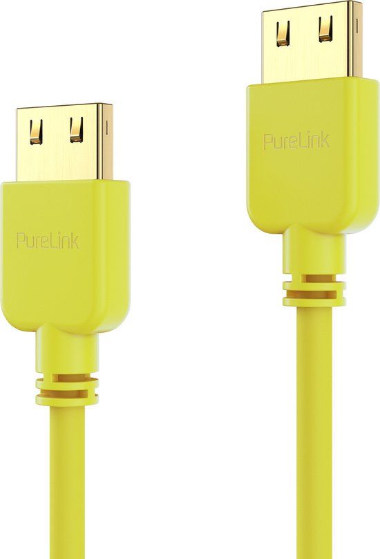 PureLink PI0504-015 HDMI kabel 1,5 m HDMI Type A (Standaard) Geel