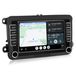 Hexinex Android 15 autoradio voor VW Golf 5/6, Tiguan, Touran, Skoda Passat, Polo, Jetta, met 7-inch scherm, Carplay, Android Auto, GPS-navigatie, WiFi, Bluetooth, RDS, FM, en stuurwielbediening