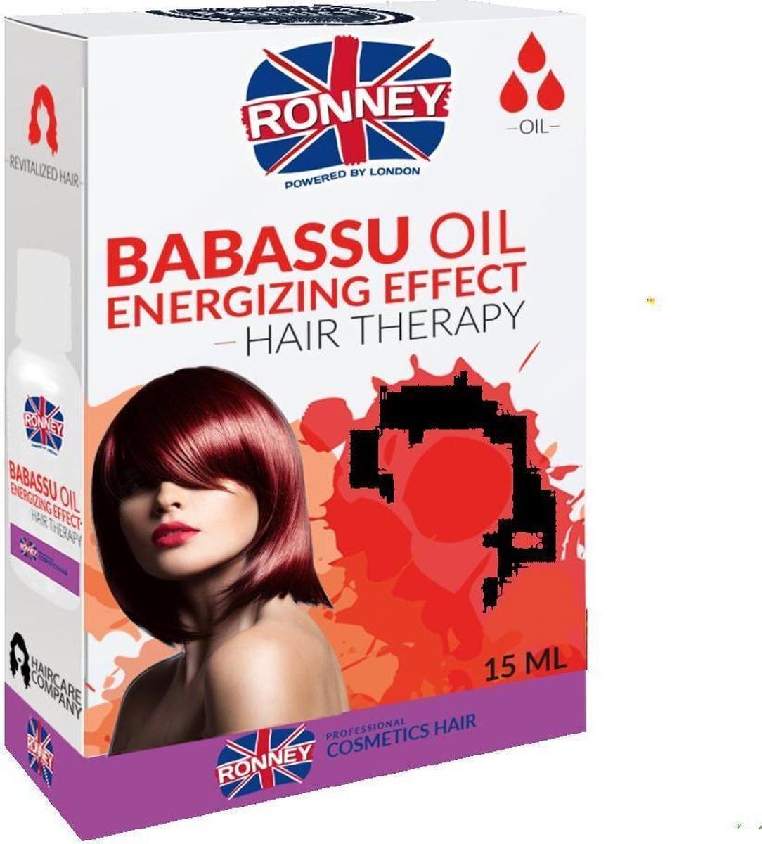 Ronney Beste haarolie van | Babassu Oil | Energising Effect | Intensive Hair Therapy | Alle haartypen | Eenvoudig te gebruiken | Duurzaam zacht en glans | Grote waarde | 15ml