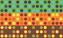 Gift Company Polka Deurmat Kokosnoot PVC Multi Color 75 x 45 cm