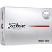 Titleist Pro V1x 25 Performance Align Golfballen - 12 Pack, wit/zwart