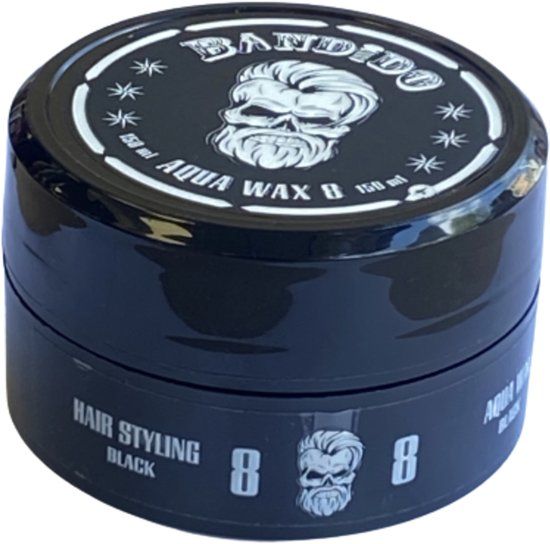 Bandido Wax Black Aqua 150 ml - Strong Hold - 6M After Opening