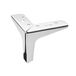 SOTECH meubelpoot Victor, chroom gepolijst, hoogte 100 mm