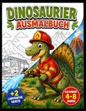 Dinosaurier Ausmalbuch: 50 fantastische Dinosaurier zum Ausmalen
